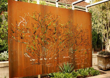 Κίνα Προσαρμοσμένο γλυπτό τέχνης τοίχων δέντρων μετάλλων Corten για τη διακόσμηση κήπων προμηθευτής