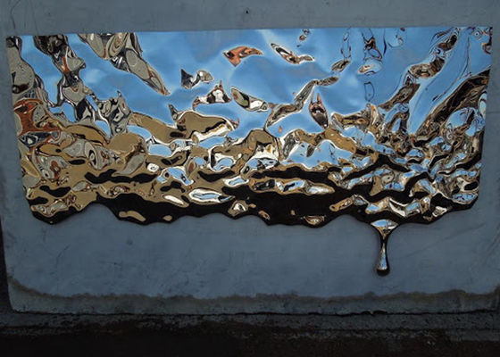 Κίνα γλυπτό τοίχων ανοξείδωτου καθρεφτών μήκους 150cm 250cm προμηθευτής