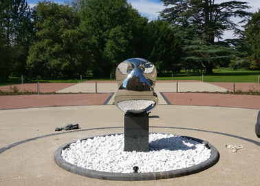 Καλή τιμή. Αφηρημένη στίλβωση καθρεφτών γλυπτών τέχνης μετάλλων/αγαλμάτων κήπων μετάλλων σε απευθείας σύνδεση