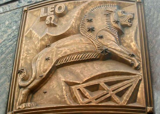 Καλή τιμή. Μεγάλη τέχνη τοίχων ανακούφισης χαλκού μεγέθους, σύγχρονο ευρωπαϊκό ύφος γλυπτών ανακούφισης σε απευθείας σύνδεση