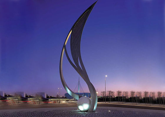 Καλή τιμή. Αστική τετραγωνική διακοσμητική μεγάλη υπαίθρια σταθερότητα διάβρωσης γλυπτών μετάλλων σε απευθείας σύνδεση