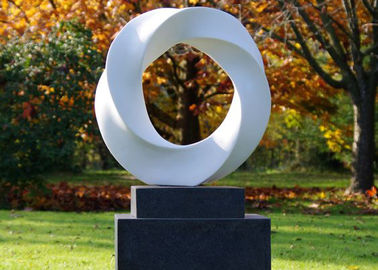 Καλή τιμή. Μεγάλο σύγχρονο γλυπτό 160cm ανοξείδωτου κήπων μετάλλων για το ντεκόρ σε απευθείας σύνδεση