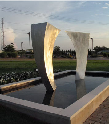 Καλή τιμή. Διακοσμητικό εξωτερικό κήπο πηγάδι νερού Ατσάλι γλυπτό σε απευθείας σύνδεση