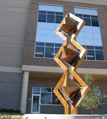 Καλή τιμή. Σκουριασμένη Διακόσμηση Υπαίθρια Κήπου Σιντριβάνι Γλυπτό από Χάλυβα Corten σε απευθείας σύνδεση