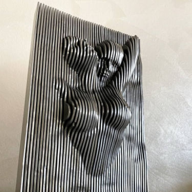 Καλή τιμή. Κατασκευαστής Σχεδιασμού Γλυπτικής Μοντέρνο Διακοσμητικό Γλυπτό Τοίχου από Ατσάλι Μεταλλικό Άγαλμα Έργο Τέχνης σε απευθείας σύνδεση