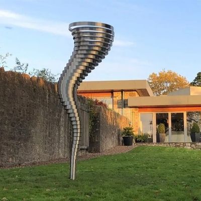Καλή τιμή. Spiral Decorative Art Sculpture Outdoor Metal Sculpture Custom Statue Garden Landscaping Wholesale σε απευθείας σύνδεση