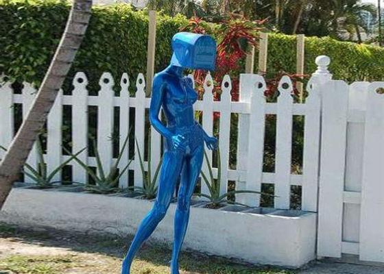 Καλή τιμή. Ανθεκτική διακοσμητική ανοξείδωτου ματ τέχνη ταχυδρομικών θυρίδων γλυπτών υπαίθρια σε απευθείας σύνδεση