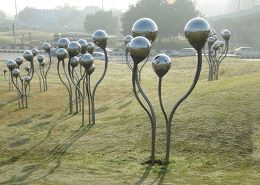 Καλή τιμή. Σύγχρονο γλυπτό μπαλονιών μετάλλων γλυπτών ανοξείδωτου διακοσμήσεων σε απευθείας σύνδεση
