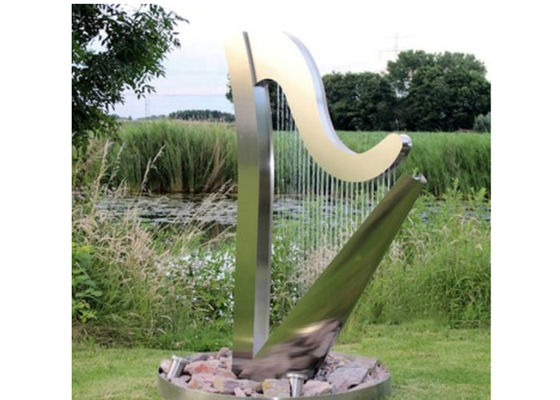 Καλή τιμή. Πηγή νερού ανοξείδωτου καταρρακτών κουρτινών βροχής κήπων σε απευθείας σύνδεση