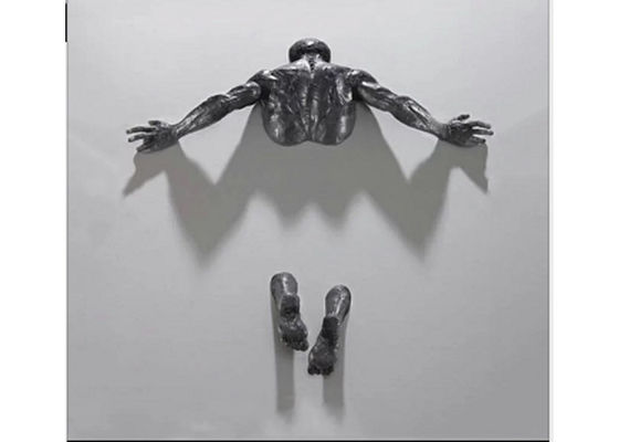 Καλή τιμή. Γλυπτό 150cm ατόμων χαλκού διακοσμήσεων τοίχων ODM υψηλό σε απευθείας σύνδεση