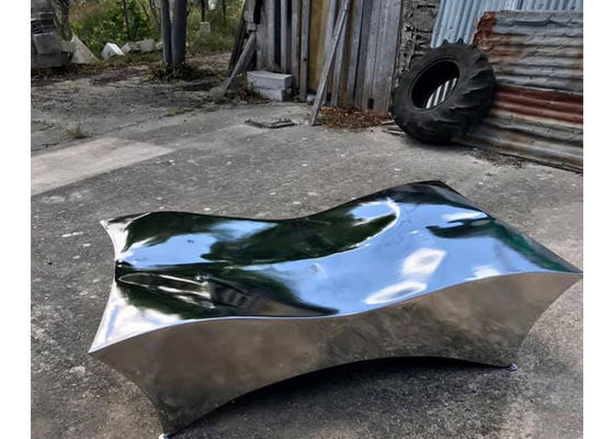 Καλή τιμή. SS316 επιτραπέζιο γλυπτό μετάλλων 100cm ύψος για το ντεκόρ κήπων σε απευθείας σύνδεση