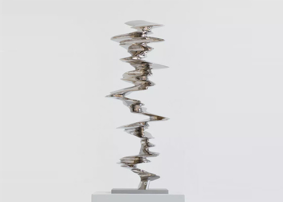 Καλή τιμή. Σύγχρονο γυαλισμένο Tony Cragg ανοξείδωτο γλυπτό Contemporaray άτιτλο σε απευθείας σύνδεση