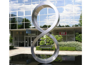 Καλή τιμή. Αριθμός οκτώ μεγάλα γλυπτά χάλυβα, γλυπτά κήπων ανοξείδωτου σε απευθείας σύνδεση