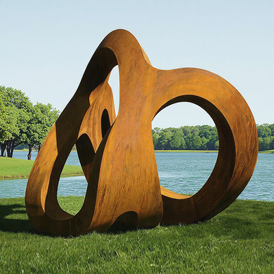 Καλή τιμή. Custom Weathering Steel Outdoor Abstract Sculpture for Landscape from Professional Sculpture Factory σε απευθείας σύνδεση