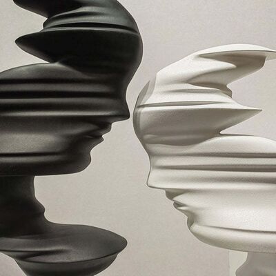 Καλή τιμή. Προσαρμοσμένο Διακοσμητικό Γλυπτό από Υαλοβάμβακα Αφηρημένο Γλυπτό Ζωής Μεγέθους Μεταλλικό Άγαλμα σε απευθείας σύνδεση