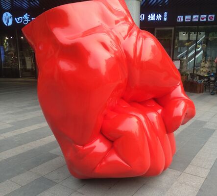 Προσαρμοσμένη διακοσμητική γροθιά από γυαλί κατασκευαστής/εργοστάσιο