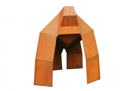 Καλή τιμή. γλυπτό του King Kong χάλυβα 150cm υψηλό Corten για το ντεκόρ κήπων σε απευθείας σύνδεση